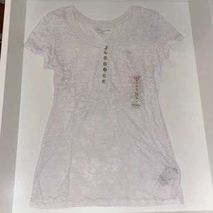 Guess Women’s White T-Shirt